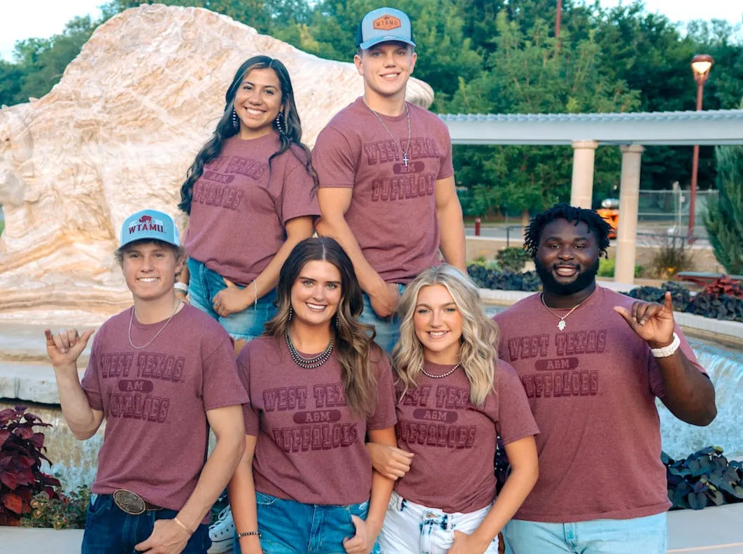 West Texas A&M Tone on Tone Tee
