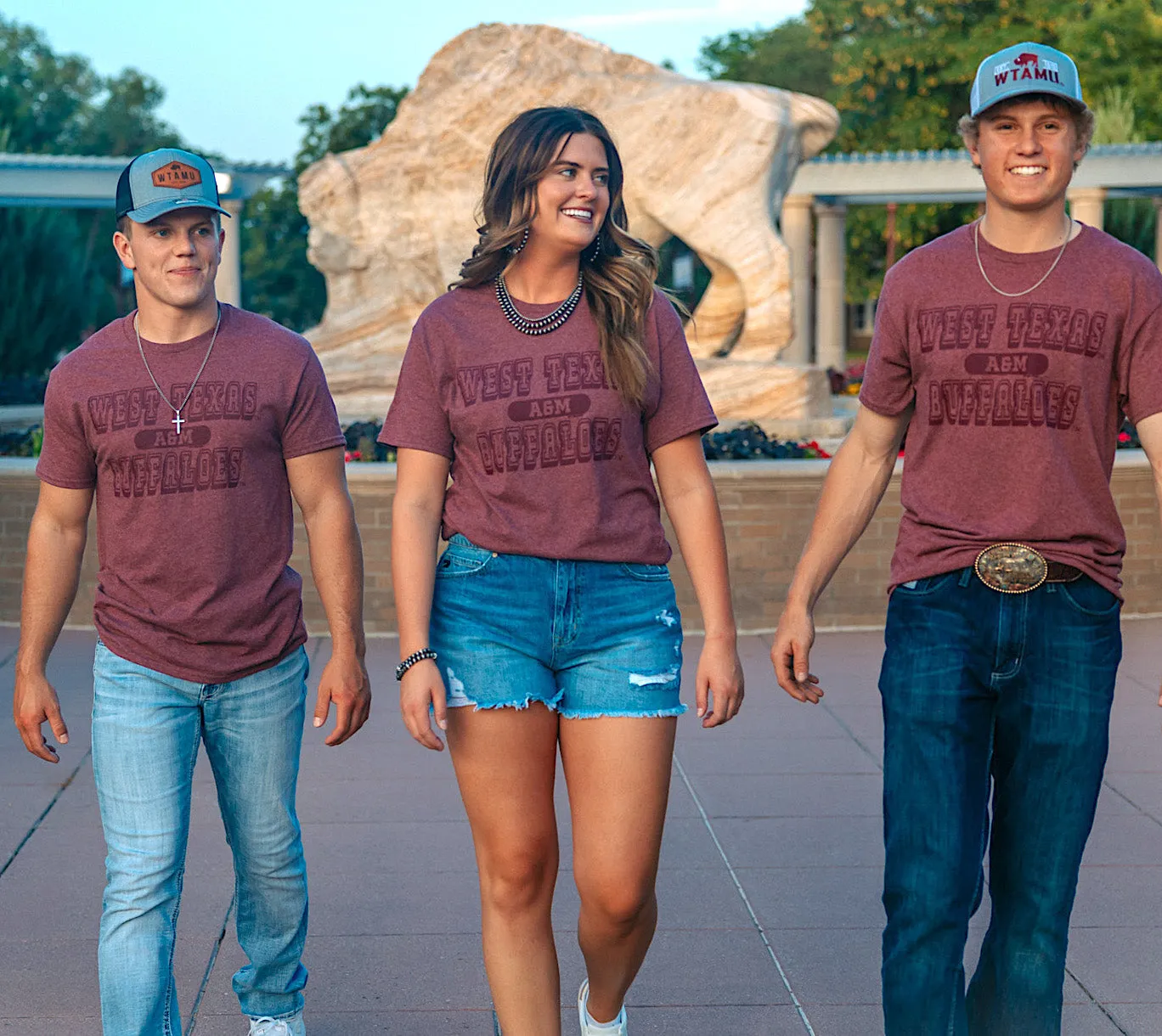 West Texas A&M Tone on Tone Tee