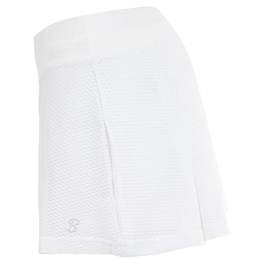 Women's Air Flow 13 Inch Tennis Skort White