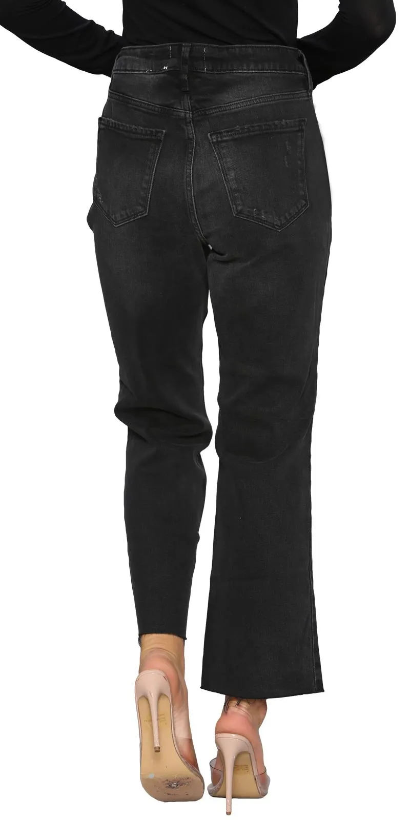 Womens Jeans 0029A Black Wash