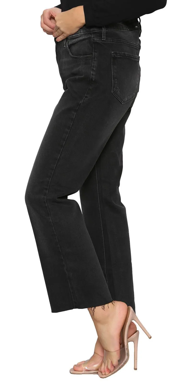 Womens Jeans 0029A Black Wash