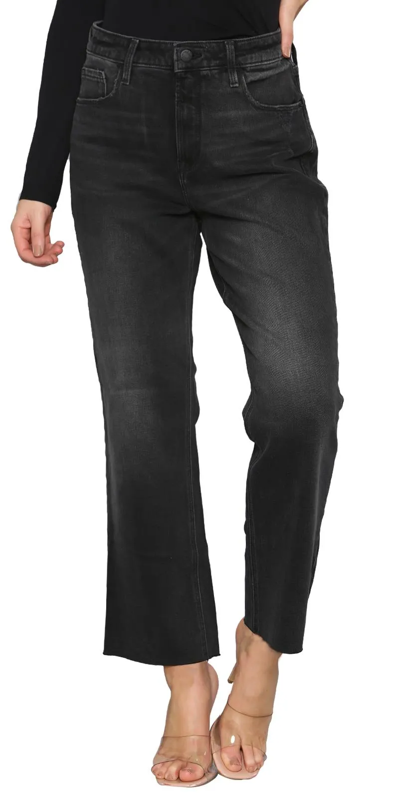 Womens Jeans 0029A Black Wash