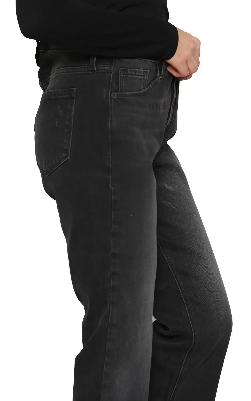 Womens Jeans 0029A Black Wash