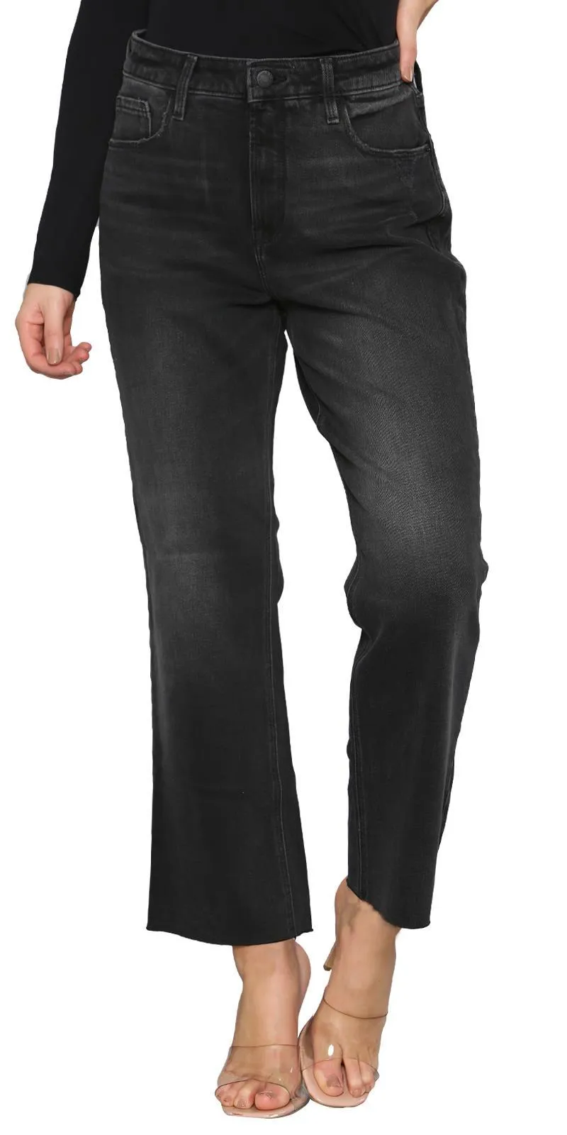 Womens Jeans 0029A Black Wash